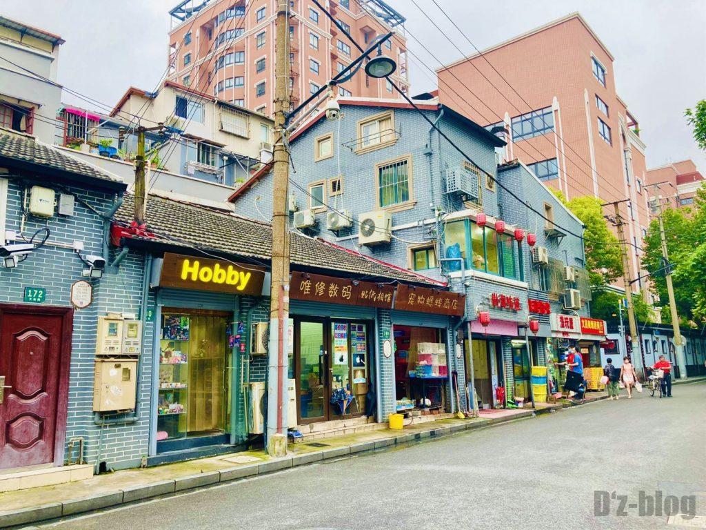 上海フィギア店並び