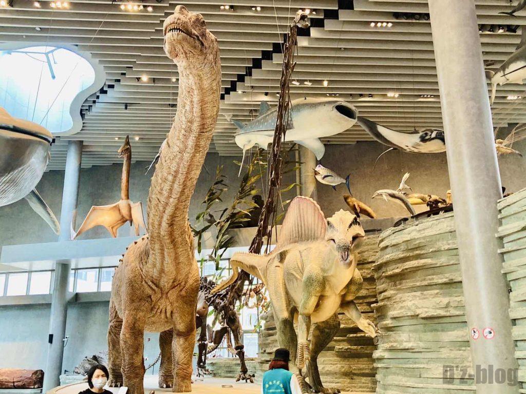 上海自然博物館巨大恐竜モデル