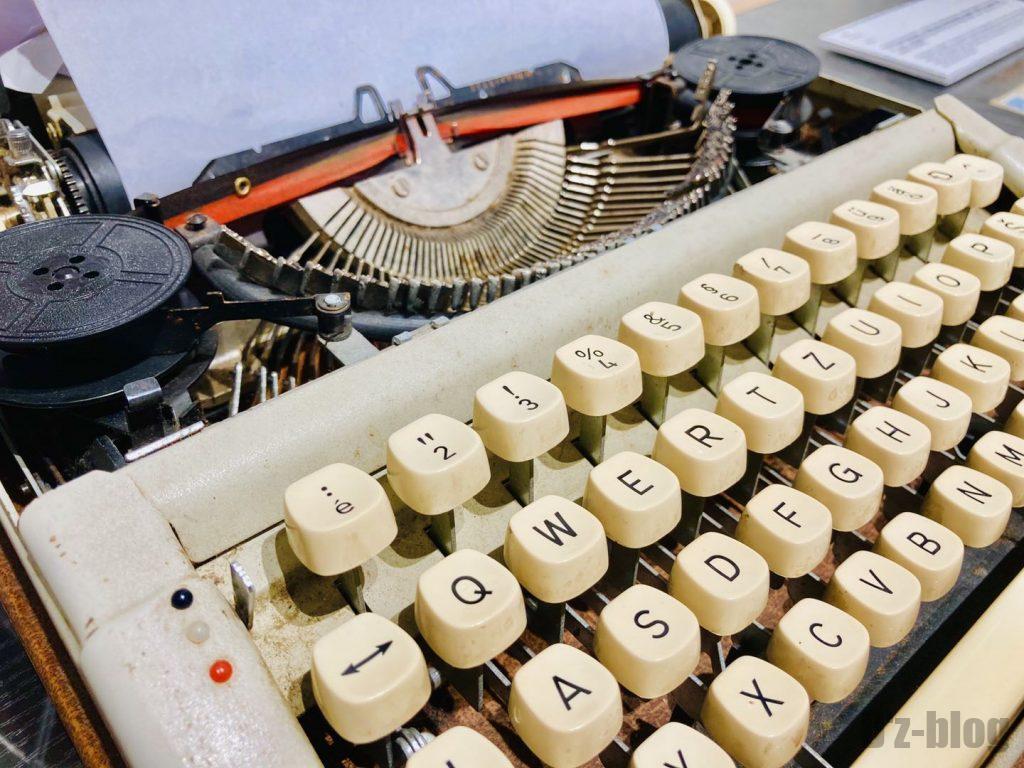 上海80年代博物館印字機1