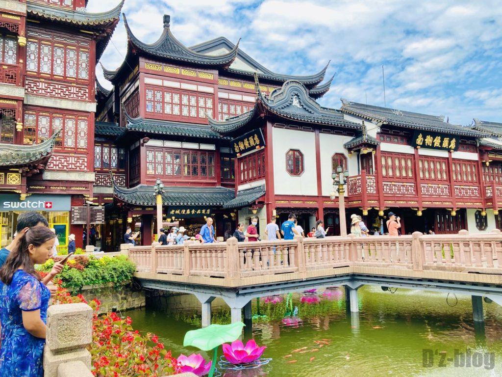 上海豫园庭園の橋