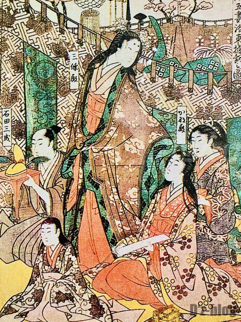 上海浮世絵女性貴族詩