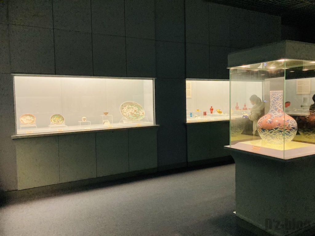上海博物館陶器館陶器物陳列