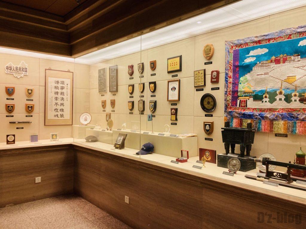 上海公安博物館　中華人民共和国警部隊道具