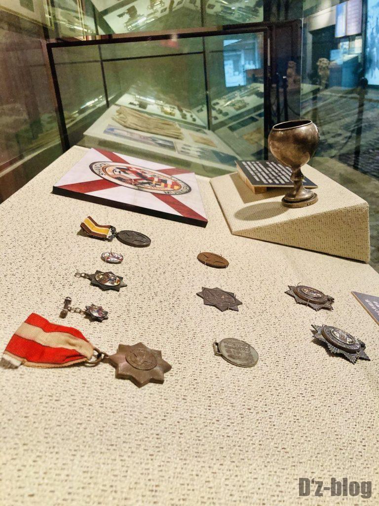 上海公安博物館　勲章