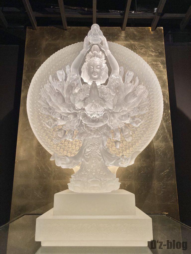 上海琉璃芸術博物館ガラスの仏