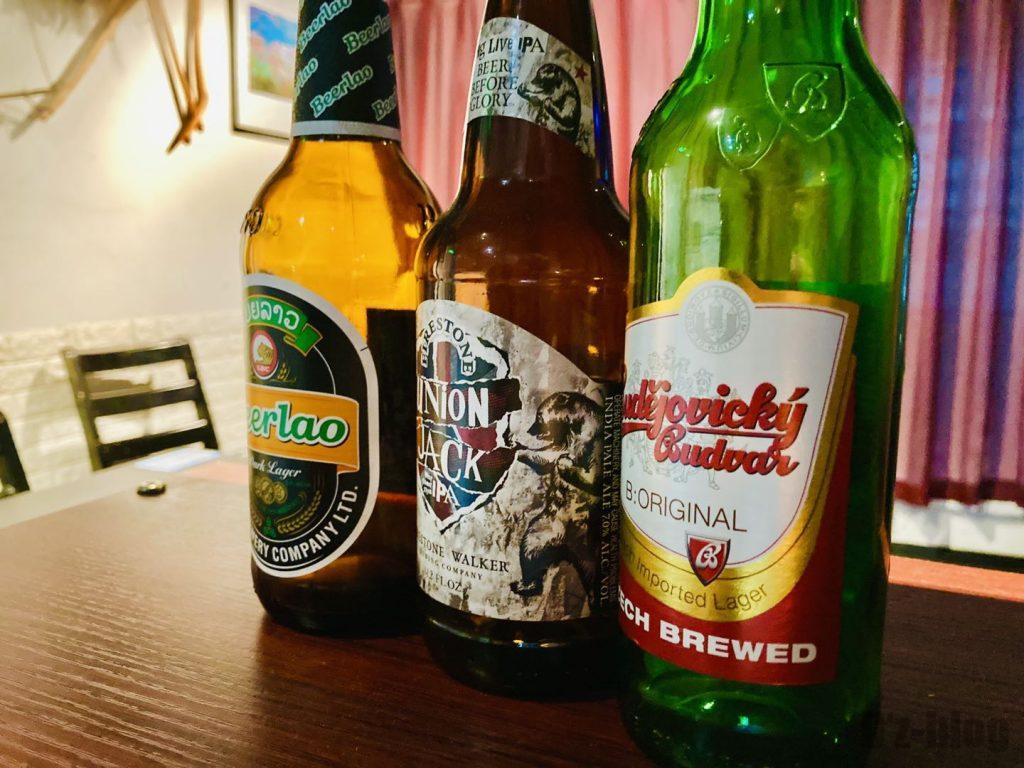 上海南蛮子　ディスプレイビール瓶