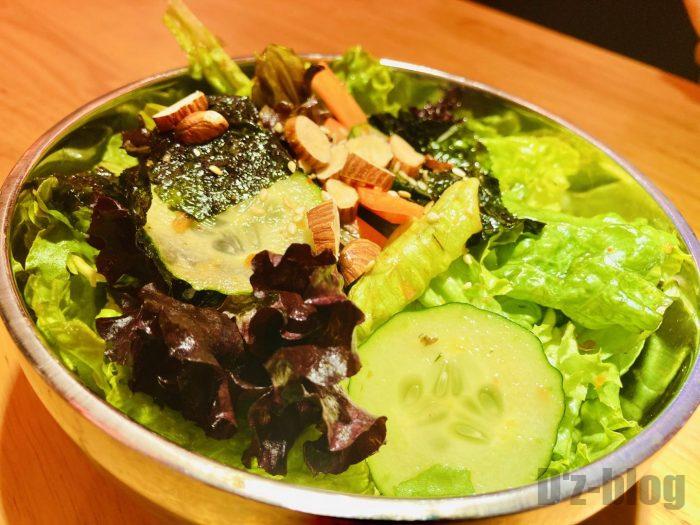上海肉力屋　野菜サラダ