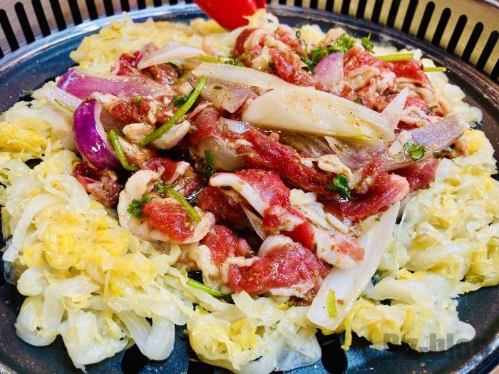 上海杨记齐齐哈尔烤肉.牛肉酸菜