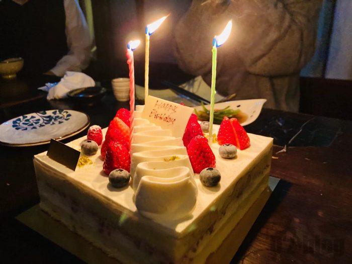 上海布良瀬誕生日ケーキ