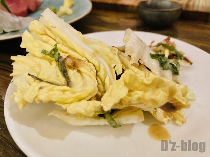 上海稲忠白菜サラダ