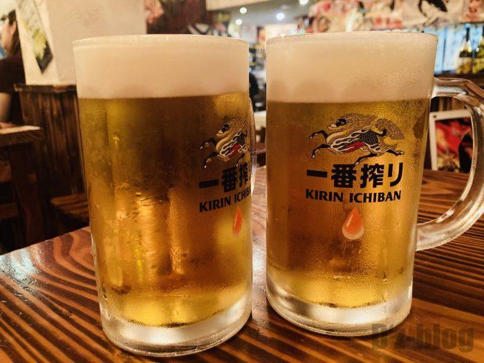 上海鳥炭生ビール